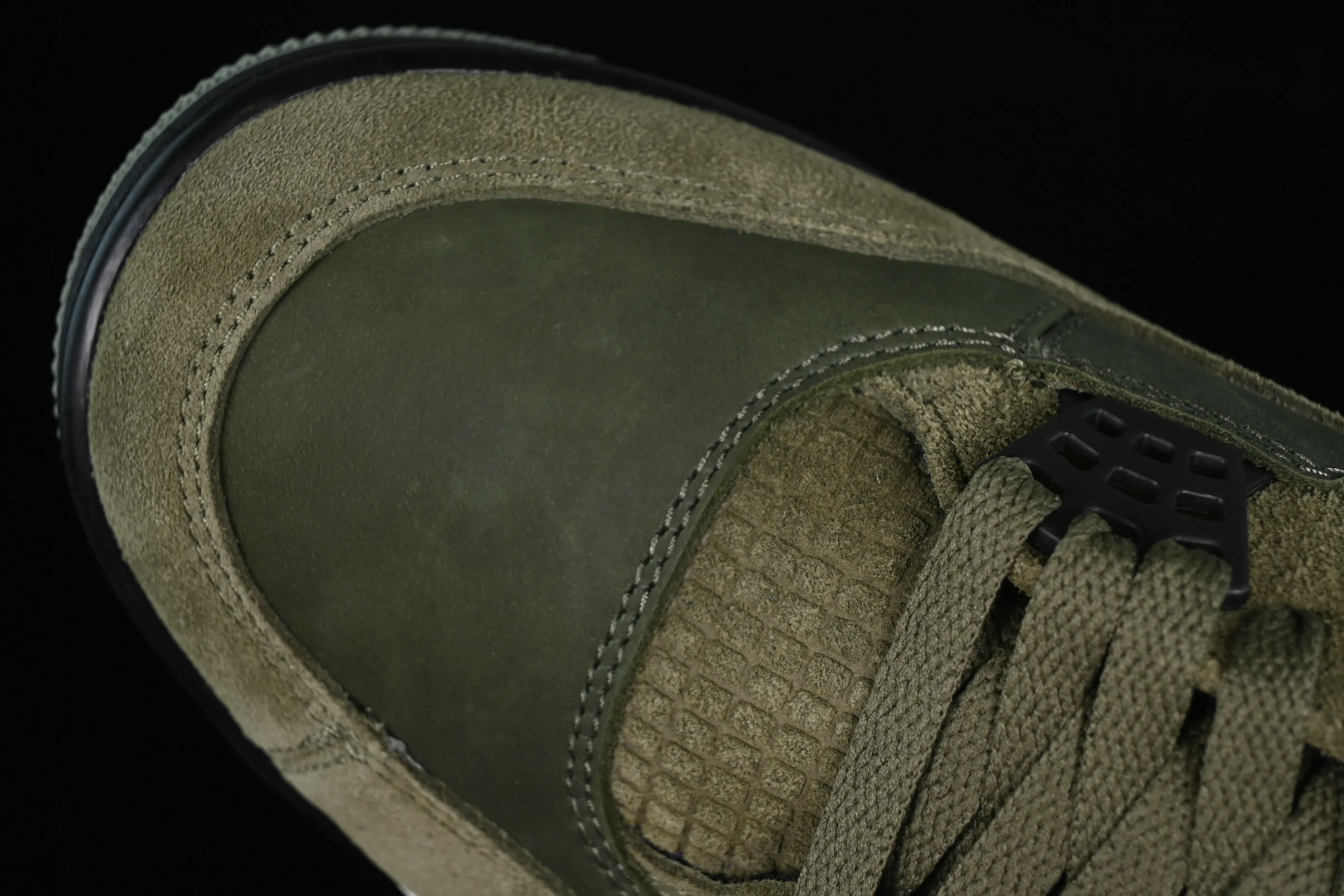 All categories Air Jordan Jordan series basketball shoes Air Jordan 4 GX foreign trade version Air Jordan 4 SE Craft "Medium Olive" AJ4 Joe 4 olive green FB9927-200
